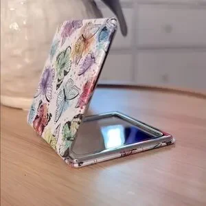 NEW Butterfly Patterned Compact Mirror