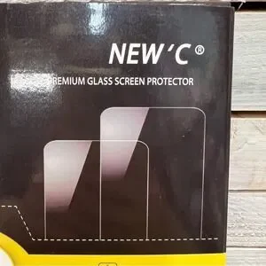 NEW'C Tempered Glass 9H Screen Protector Anti-Fingerprint Smudge Proof