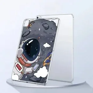 New Cartoon Astronaut Pattern Case Compatible With IPad Pro 12.9-Inch 2020