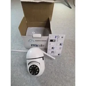 New Cloud Storage Intelligent Camera Security Surveillance High Reso White
