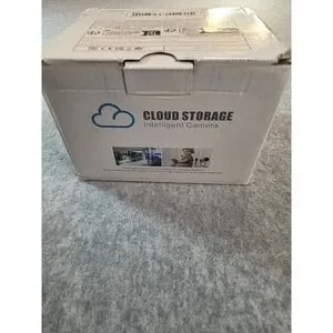 New Cloud Storage Intelligent Camera Security Surveillance High Reso White