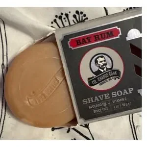 NEW Col. Conk Bay Rum Avocado Oul And Vitamin E Shave Soap