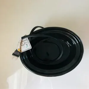 NEW CROCKPOT Stainless Steel Grey Black Ceramic Little Dipper Warming Dip Pot
