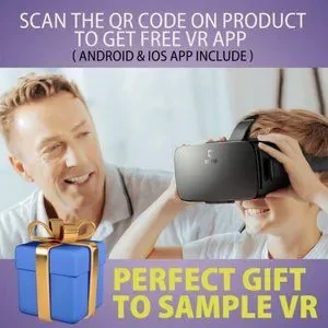 NEW DESTEK V5 VIRTUAL REALITY HEADSET - For Phone 110°FOV HD Anti-Blue Lenses