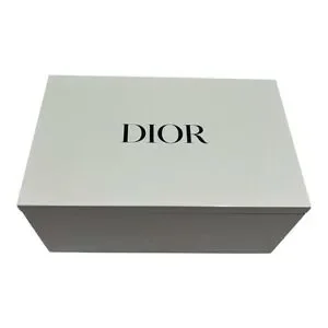 New Dior White Lacquered Vanity/Make-up Storage Box With Mirror