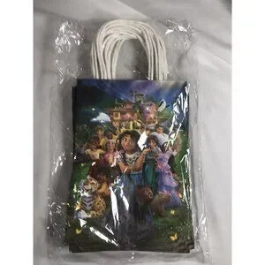 New Disney Encanto 12 Pack Treat Party Favor Paper Handle Bag Birthday Halloween