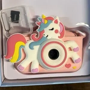NEW - DISWOE X5 - Pink Unicorn Kids Camera