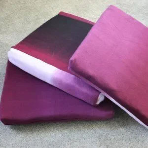 NEW Double-sided Pet Cushion Butterfly Ombre Magenta Cozy Fleece