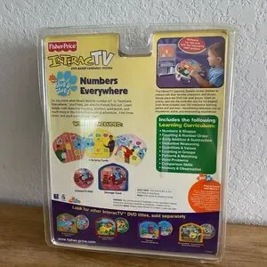 New Fisher Price Interact TV DVD Blues Clues Numbers Everywhere