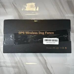 NEW FOCUSER GPS Wireless Dog Fence System 1 Dog- Model :PF-09 Open Box Black