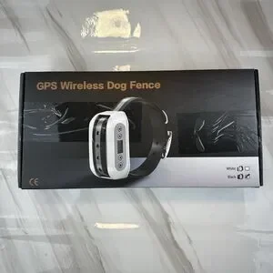 NEW FOCUSER GPS Wireless Dog Fence System 1 Dog- Model :PF-09 Open Box Black