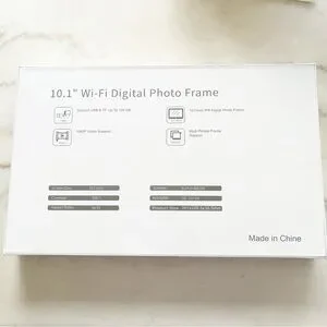 NEW Frameo Digital Photo Frame 10.1” Screen Up To 128GB Storage