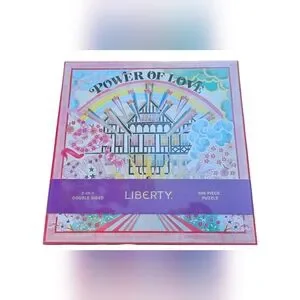 NEW Galison Liberty 'Power Of Love' Puzzle DOUBLE-SIDED 500 Pieces