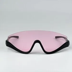 NEW Gucci GG1650S 002 Black Pink Unisex Shield Mask Sunglasses GG 1650S