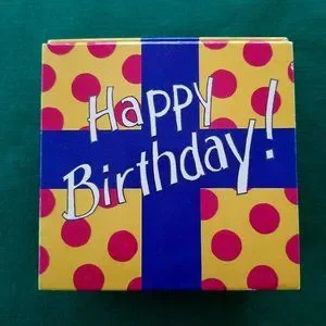 NEW "Happy Birthday " Gift Box