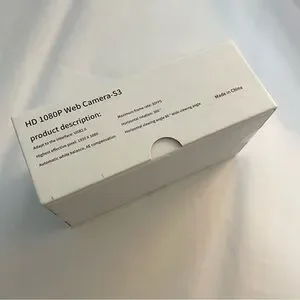 NEW HD 1080P Web Camera Calls Webcam Meeting Work Office Home Video White Box