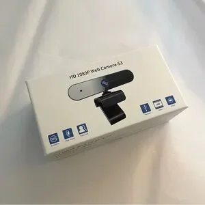 NEW HD 1080P Web Camera Calls Webcam Meeting Work Office Home Video White Box