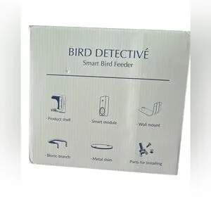 New In Box Palport Bird Detective Smart Bird Feeder With Camera Blue
