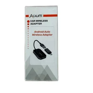 New in Sealed Box Alxum Wireless car Adapter Android Auto Warranty Tech Support