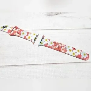 New IWatch Floral Band Compatible With Apple Watch Band 42/44mm S/M