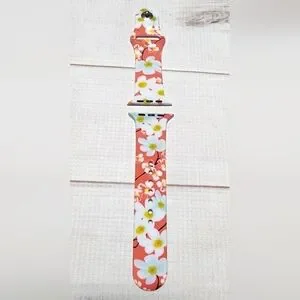 New iWatch Floral Band Compatible with Apple Watch Band 42/44mm S/M
