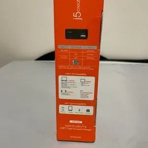 New J5create JUP2290 100W PD USB-C Super Charger For Laptop Notebook Tablet