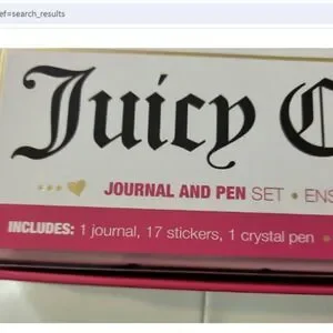 New Juicy Couture "Princess Of Everything" 19 Pc Journal Set - Awesome