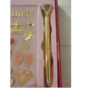 New Juicy Couture "Princess Of Everything" 19 Pc Journal Set - Awesome