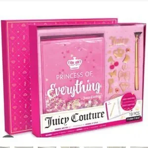 New Juicy Couture "Princess Of Everything" 19 pc Journal Set - Awesome