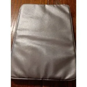 New KECC Silver 13" Computer Laptop Chrome Book Mac Tablet Canvas Padded Sleeve