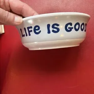 New Life Is Good Pet Bowl