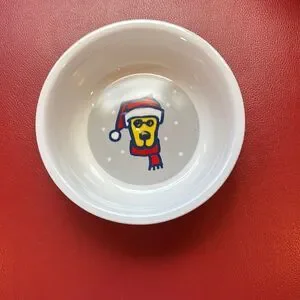 New Life is Good pet bowl