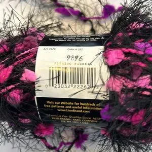 New Lion Brand Fancy Fur Eyelash Yarn 2 Skeins