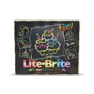 New Lite Brite By Hasbro Colorful Neon Learning Toy With Bright Pegs