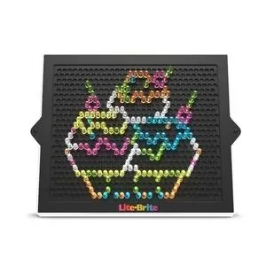 New Lite Brite By Hasbro Colorful Neon Learning Toy With Bright Pegs