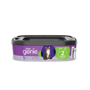 NEW Litter Genie Standard Refill Purple/Black Pet Supplies