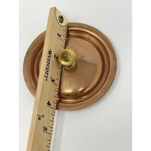 NEW Mauviel MINI Copper Brass LID ONLY Replacement For 3.5” Cocotte M’Heritage