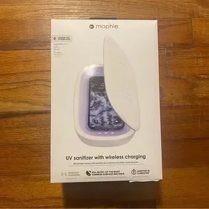 New mophie UV sanitizer with wireless charging