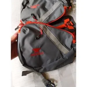 NEW Mountainsmith K9 Pack Small Dog Hiking Backpack Saddlebag Gray Orange NWT