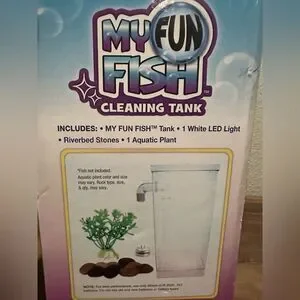 NEW My Fun Fish Cleaning Tank
