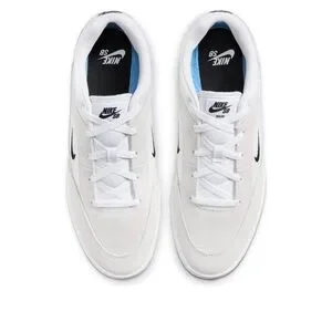 New Nike SB Malor 'White Summit White' FV6064-101 Men’s Size 9