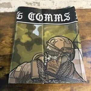 NEW - Notinregz - Fixin Comms Flag - 3'x5'