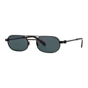 NEW OFF-WHITE SUNGLASSES OERI123 OFF-WHITE VAIDEN 1007 BLACK/DARK GREY