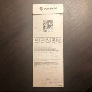 NEW Pop Skin Composition Book Style Wrap Vinyl Skin Apple Pencil 2nd Generation