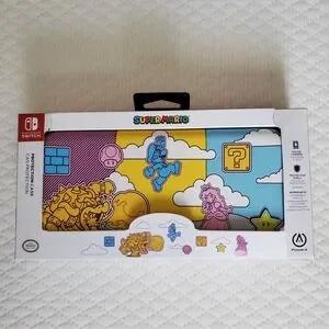 NEW PowerA Nintendo Switch Super Mario MUSHROOM KINGDOM POP ART Protection Case