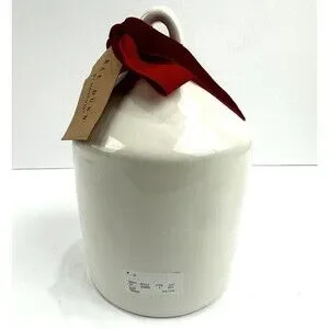 New Rae Dunn Artisan Collection By Magenta PEACE Birdhouse White Black