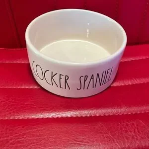 New Rae Dunn dog bowl