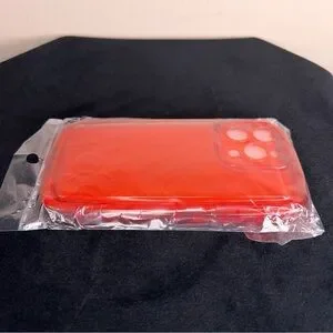 NEW RED GEL IPHONE 13 PRO PHONE CASE