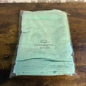 NEW - Regal Boats - PASTELS Mint Green Towel - 30"x60"