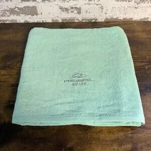 NEW - Regal Boats - PASTELS Mint Green Towel - 30"x60"